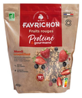 Muesli croustillant protéiné fruits rouges 